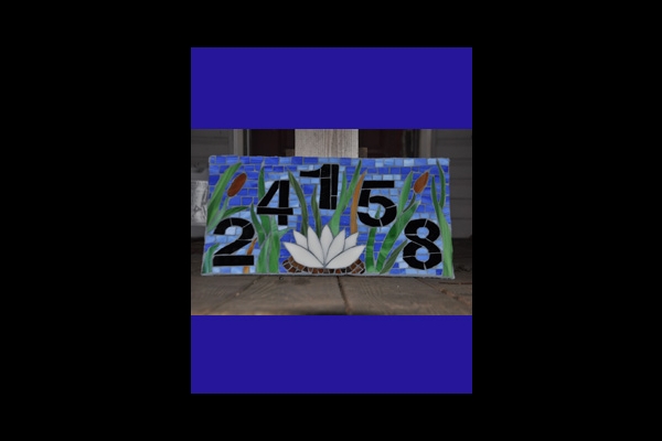 House Number Mosaic